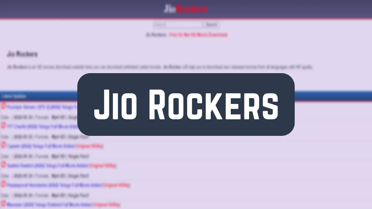Jio Rockers Free Telugu, Tamil Movies Download in 2024